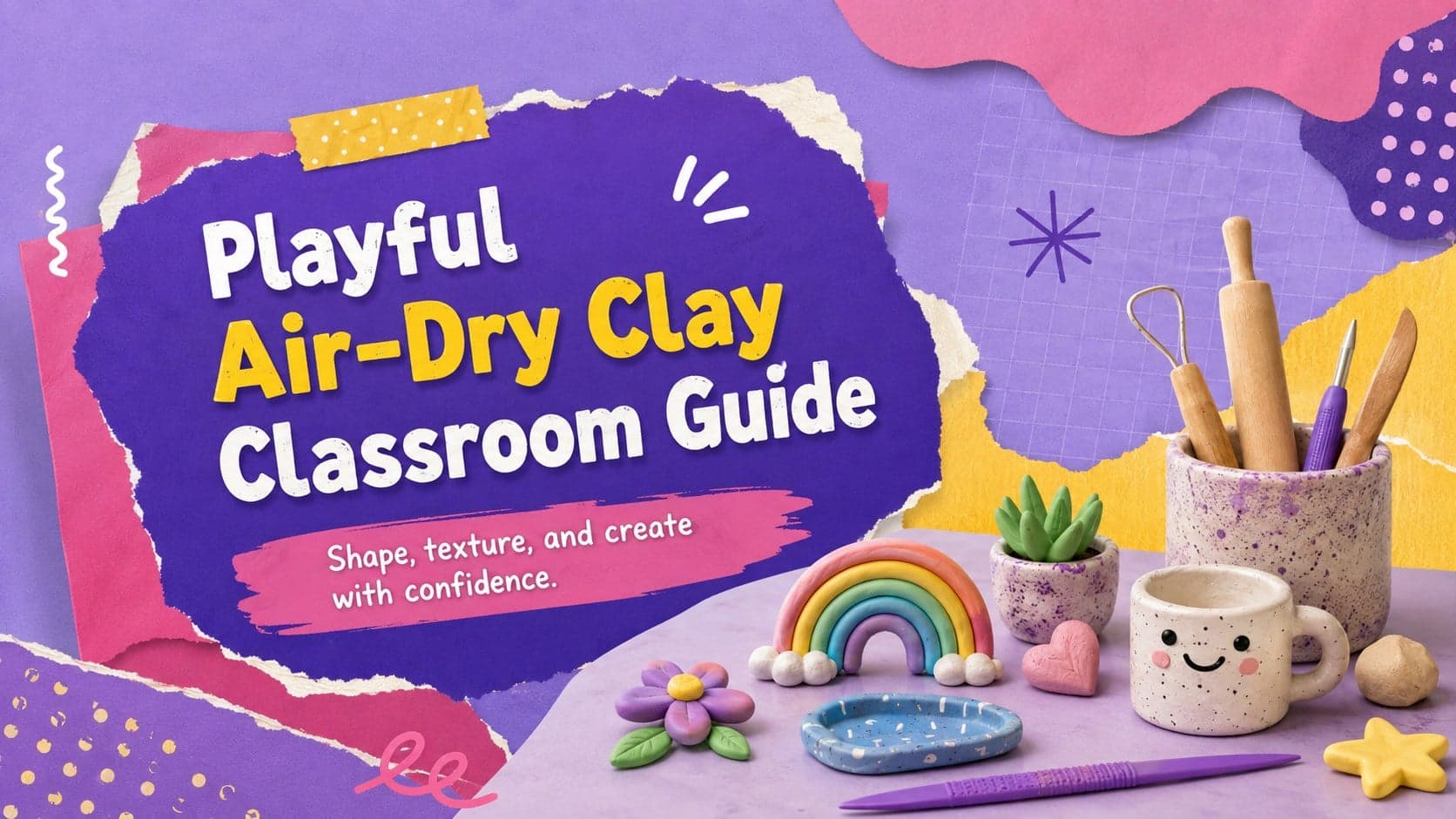 Playful Air-Dry Clay Classroom Guide preview