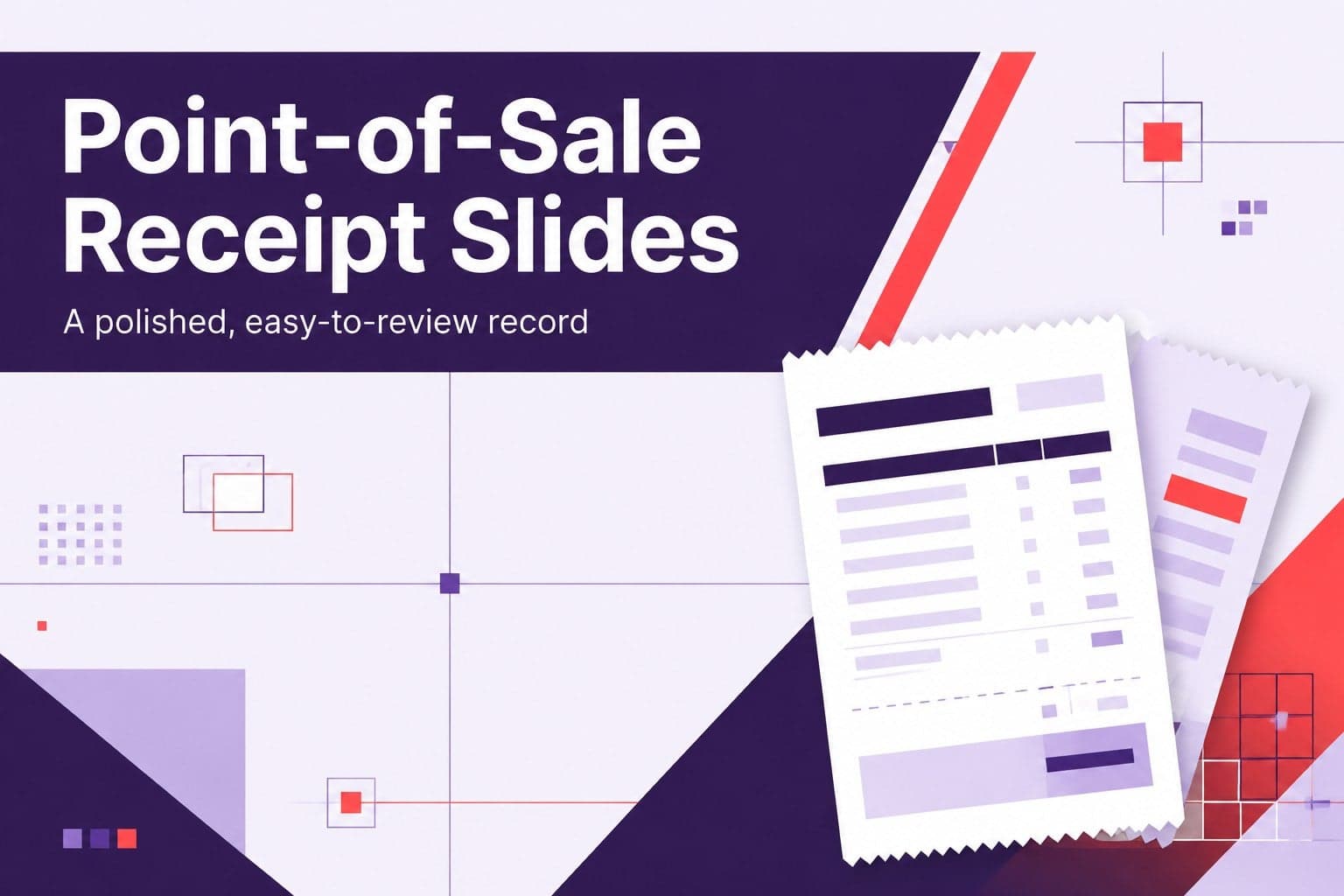 Point-of-Sale Receipt Slides preview