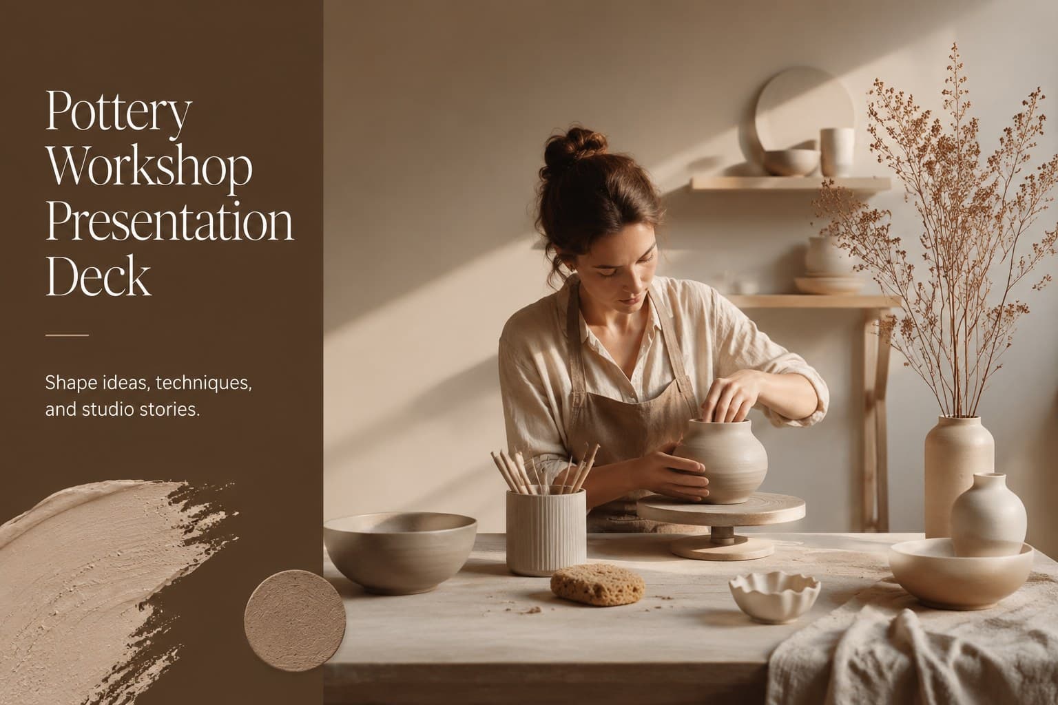 Pottery Workshop Presentation Deck preview
