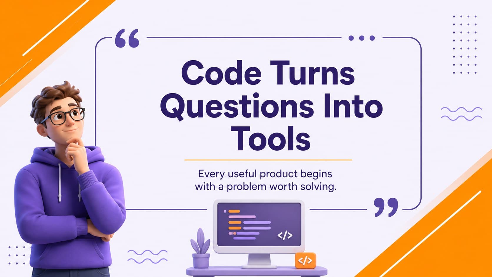 Statement slide explaining why coding teams matter in a programmers day presentation.
