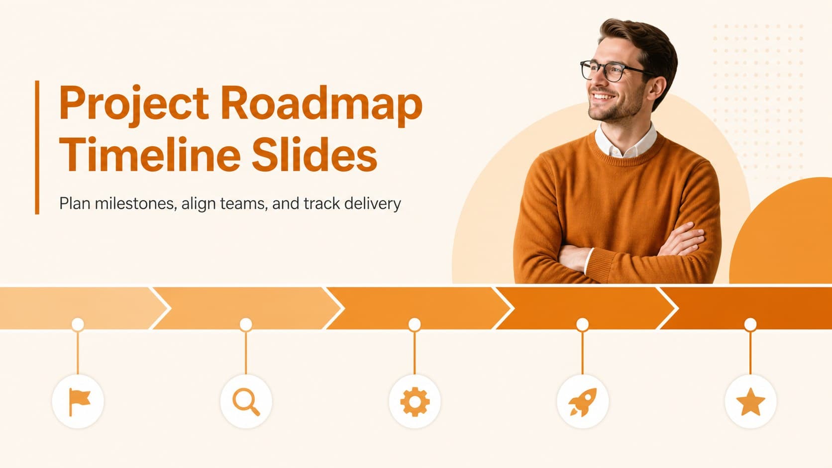 Project Roadmap Timeline Slides preview