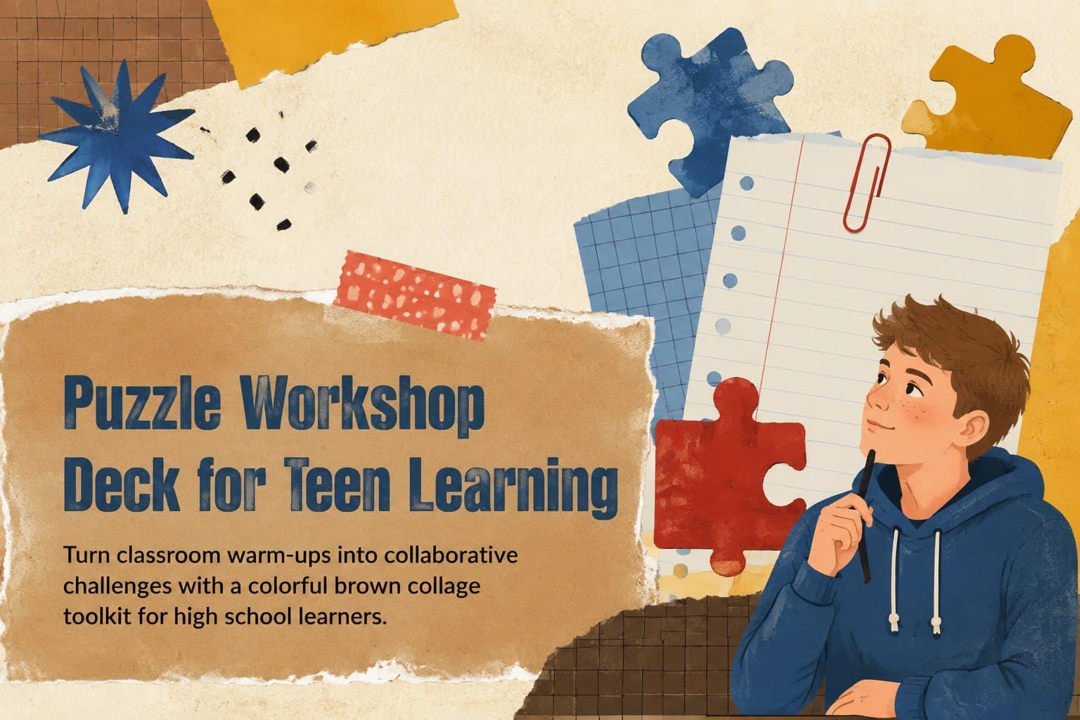 Puzzle Workshop Deck for Teen Learning preview