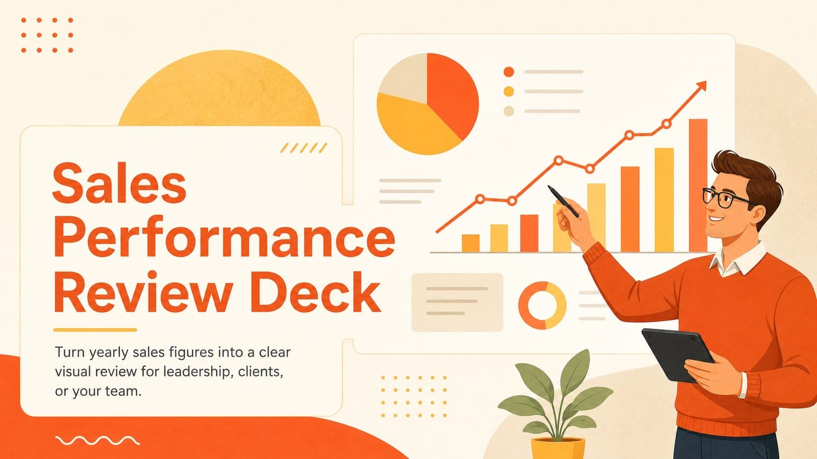 Sales Performance Review Deck preview