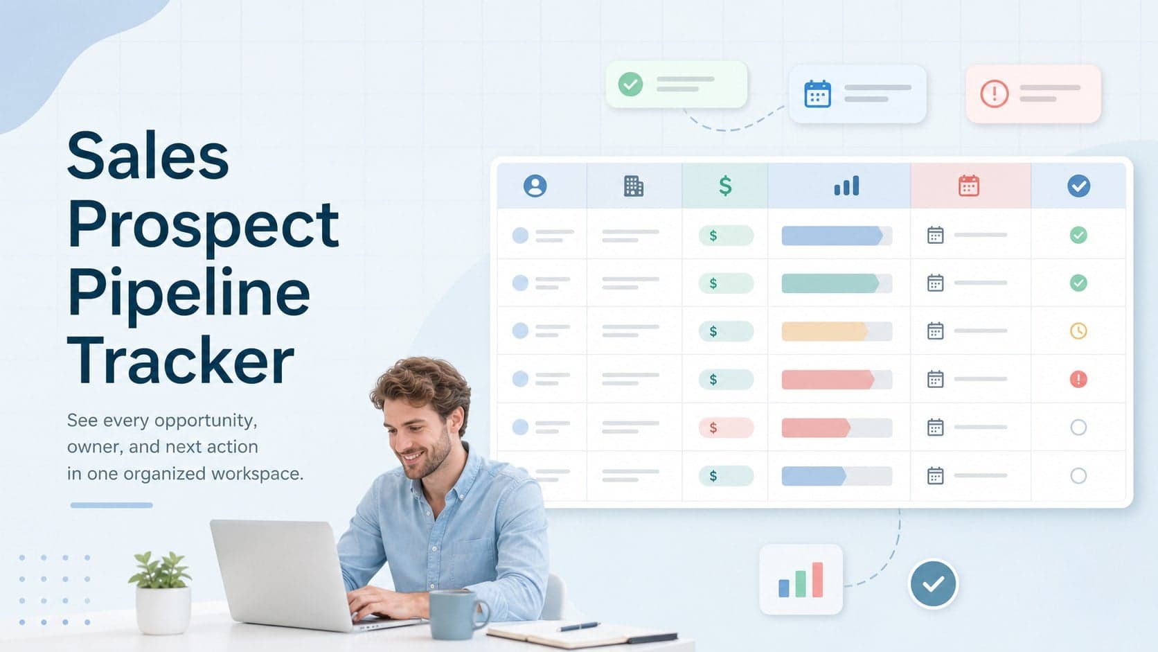 Sales Prospect Pipeline Tracker preview