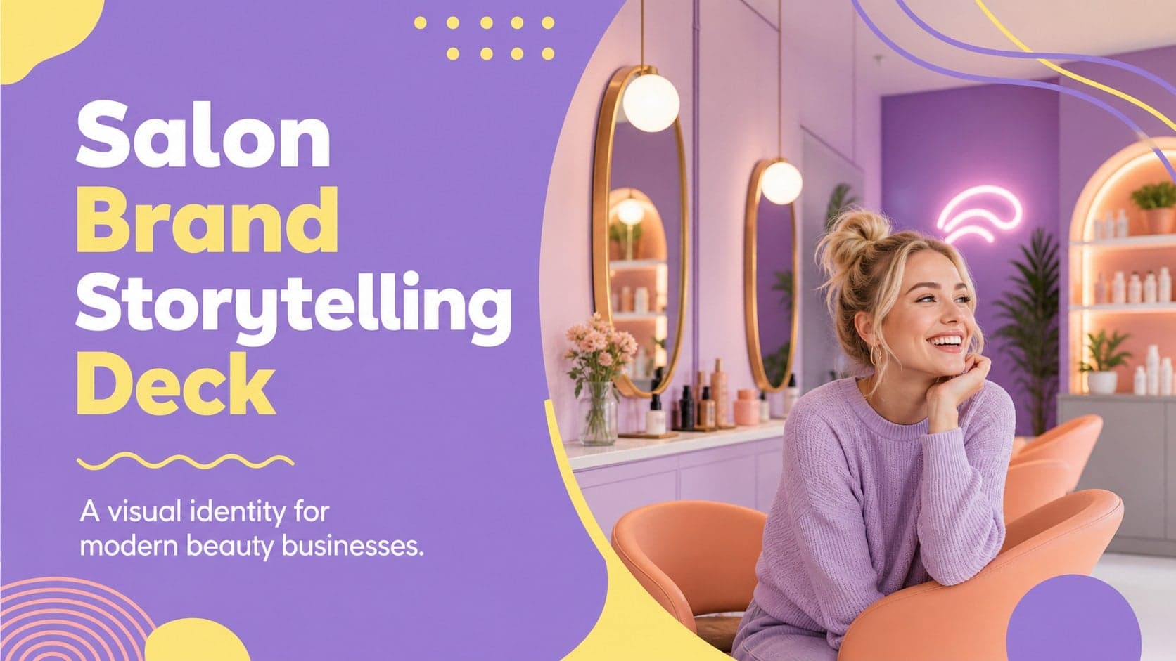 Salon Brand Storytelling Deck preview