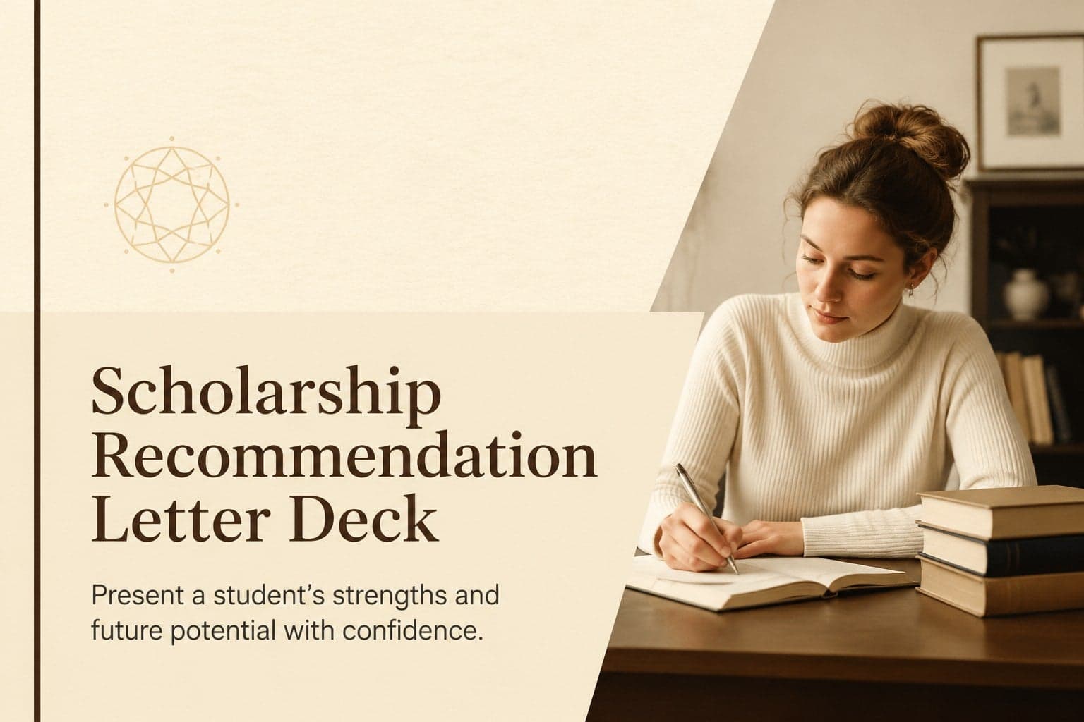Scholarship Recommendation Letter Deck preview