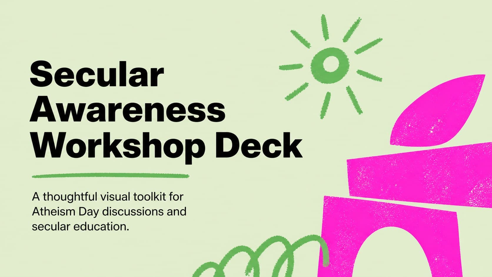Secular Awareness Workshop Deck preview