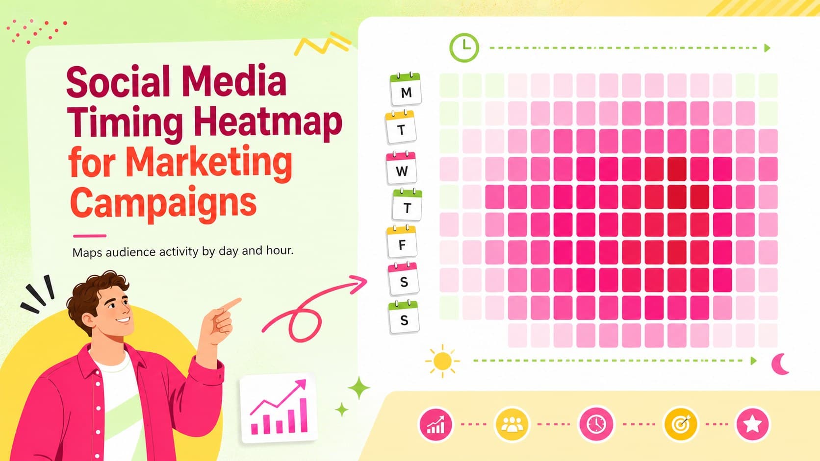 Social Media Timing Heatmap for Marketing Campaigns preview