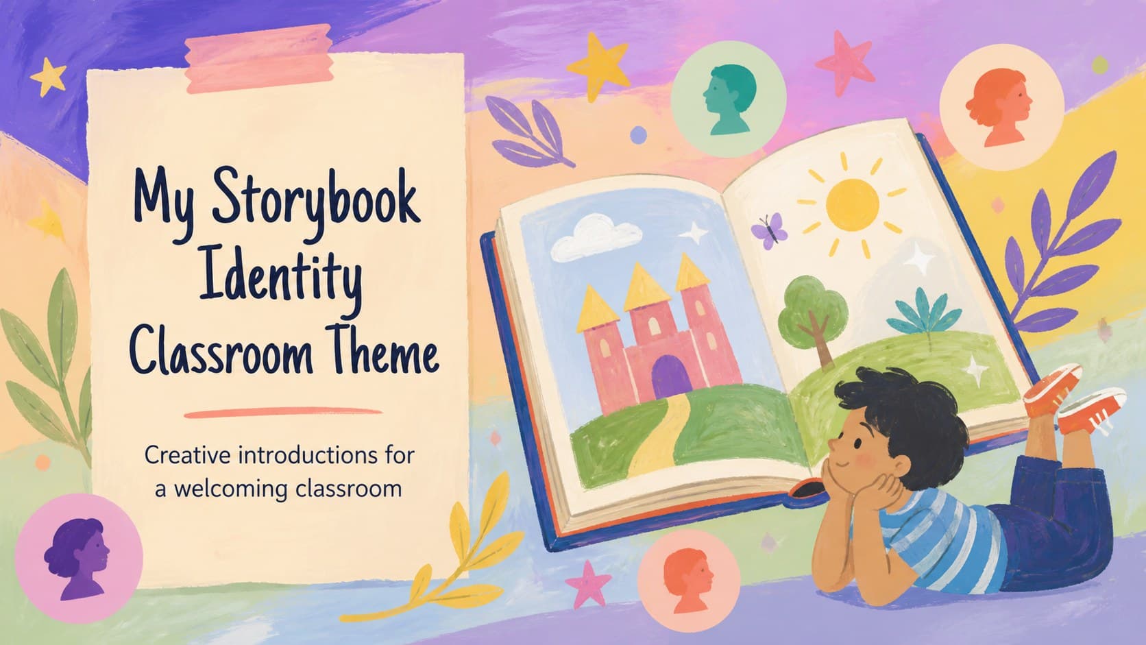 My Storybook Identity Classroom Theme preview