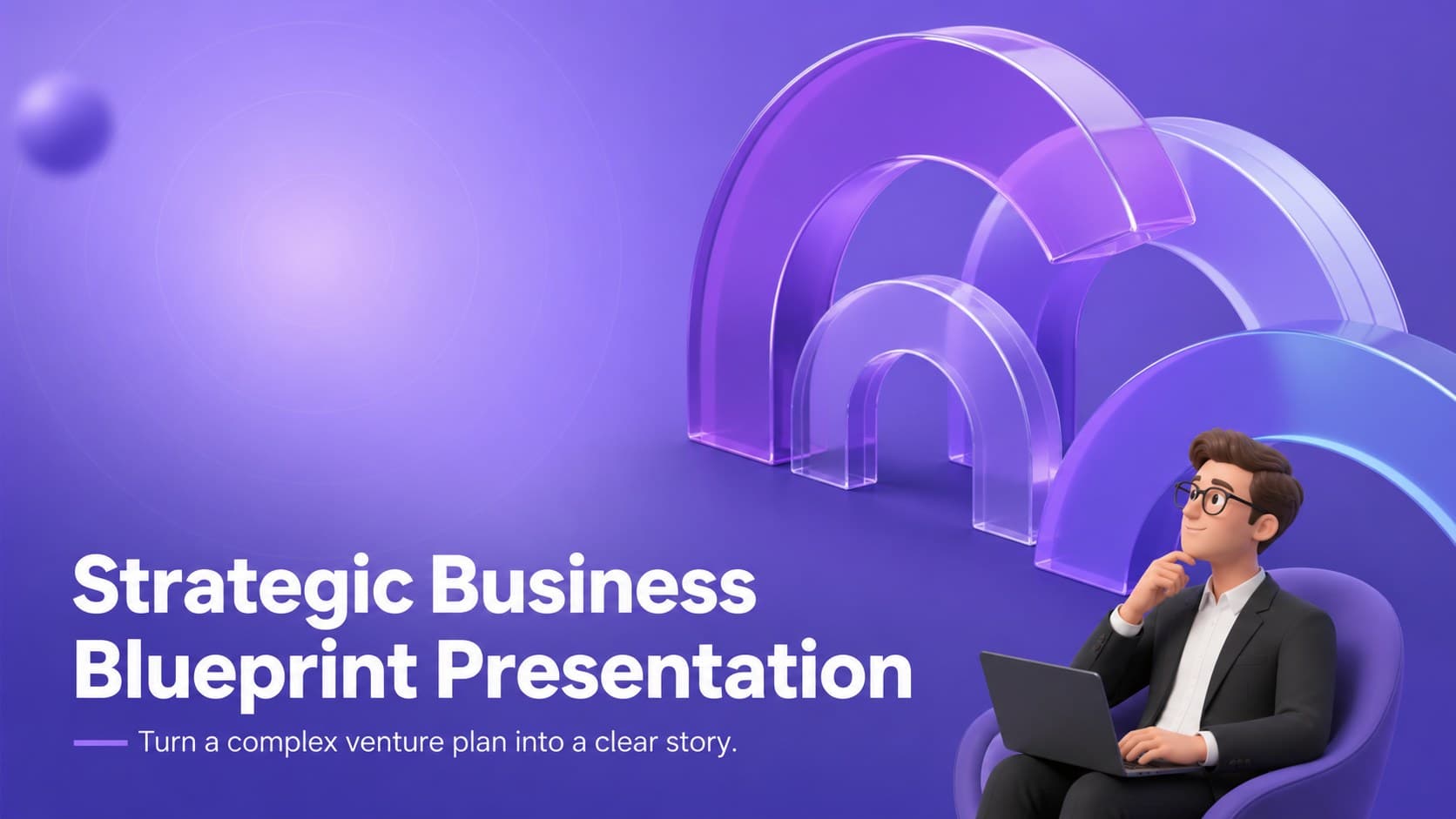 Strategic Business Blueprint Presentation preview