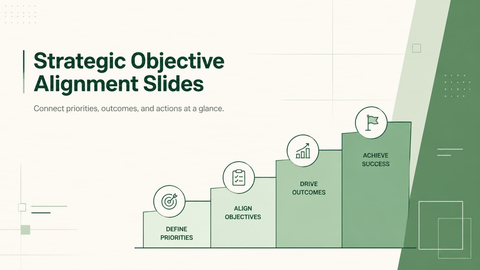 Strategic Objective Alignment Slides preview