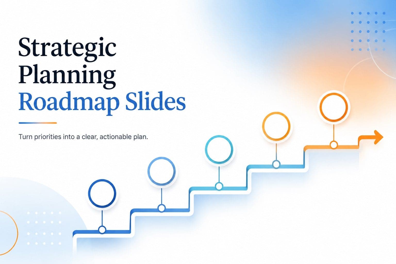 Strategic Planning Roadmap Slides preview