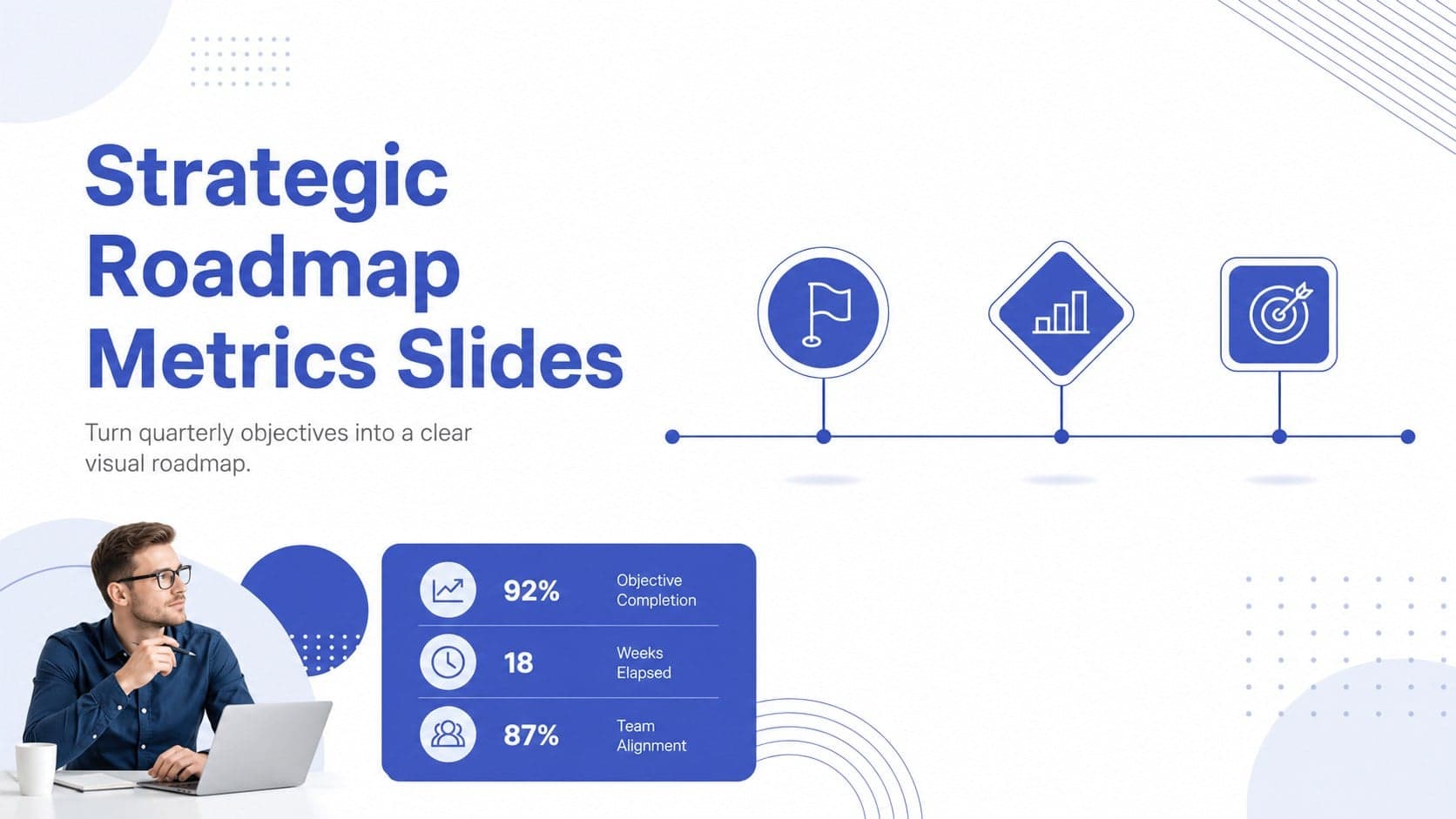 Strategic Roadmap Metrics Slides preview