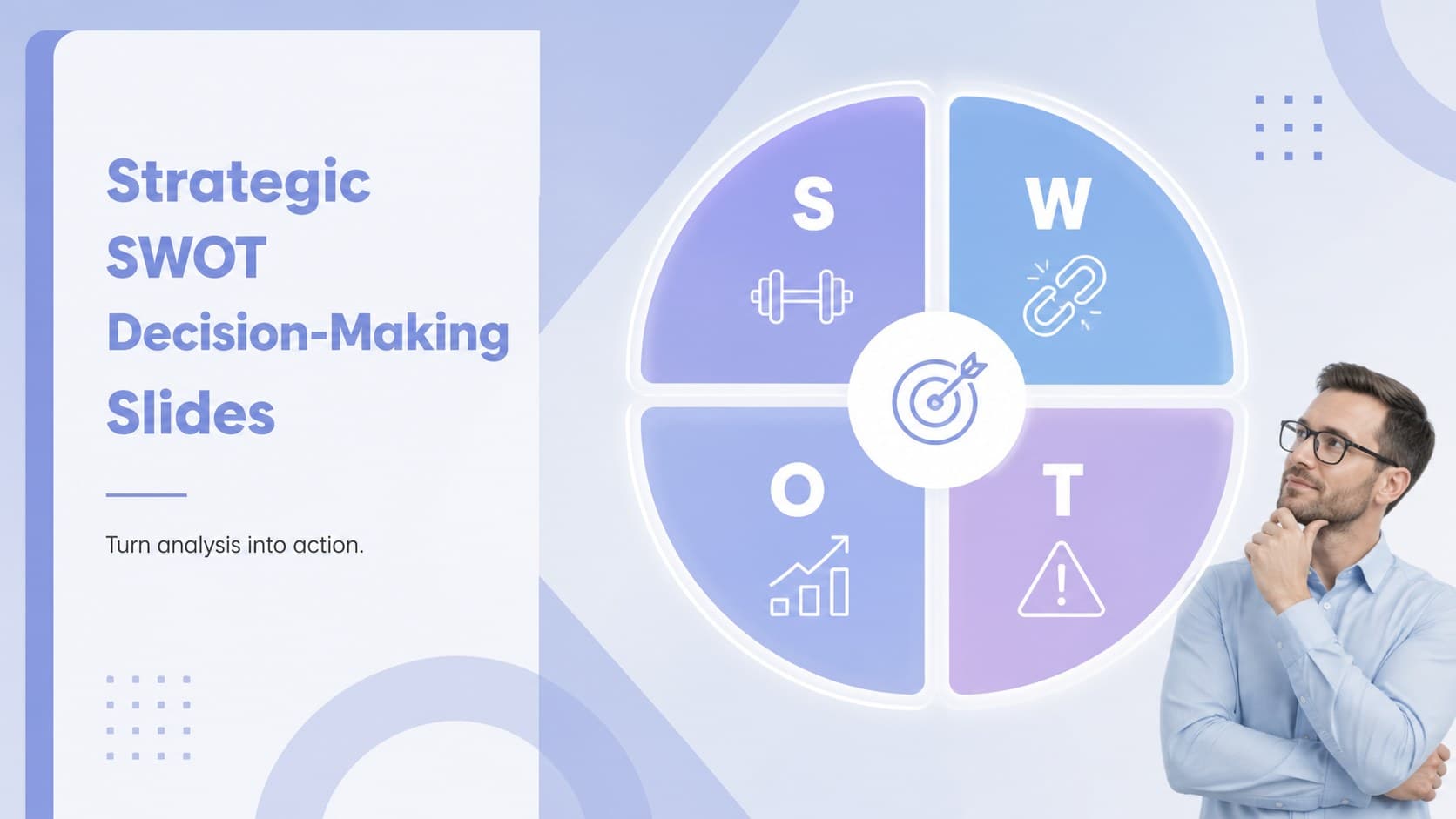 Strategic SWOT Decision-Making Slides preview