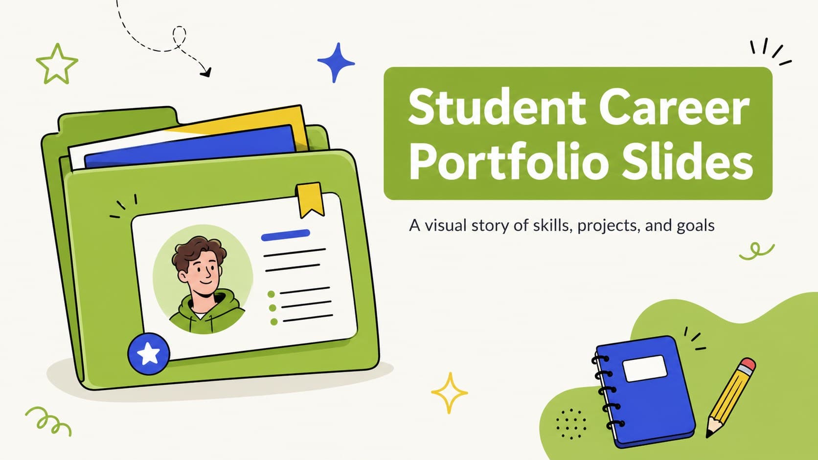 Student Career Portfolio Slides preview