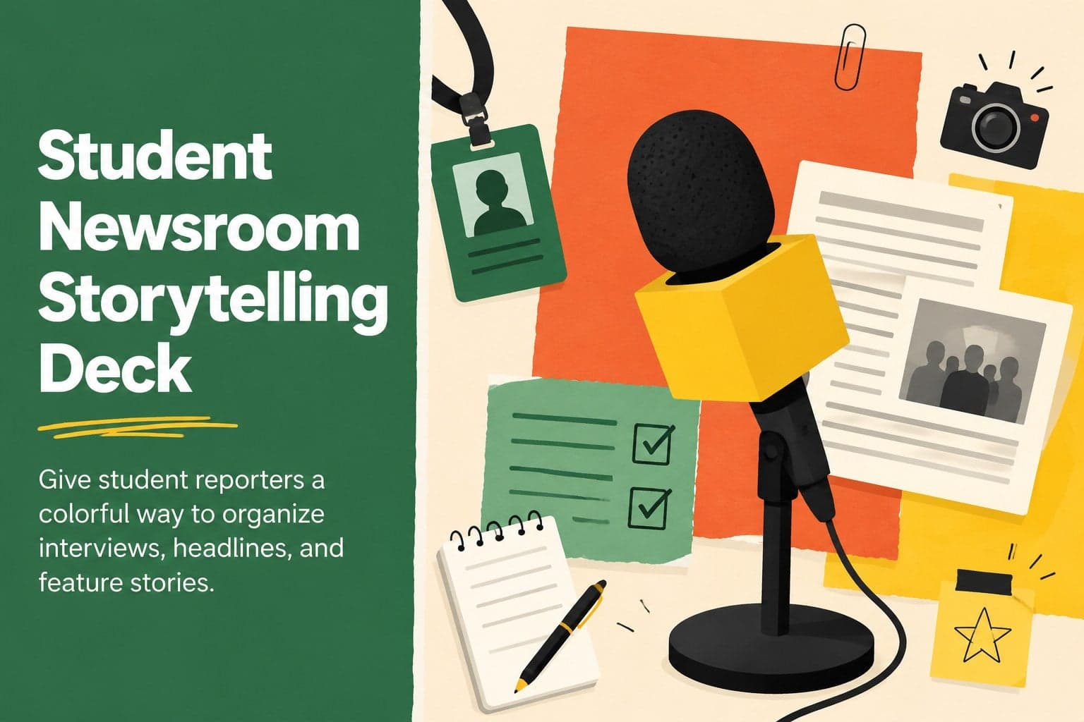 Student Newsroom Storytelling Deck preview