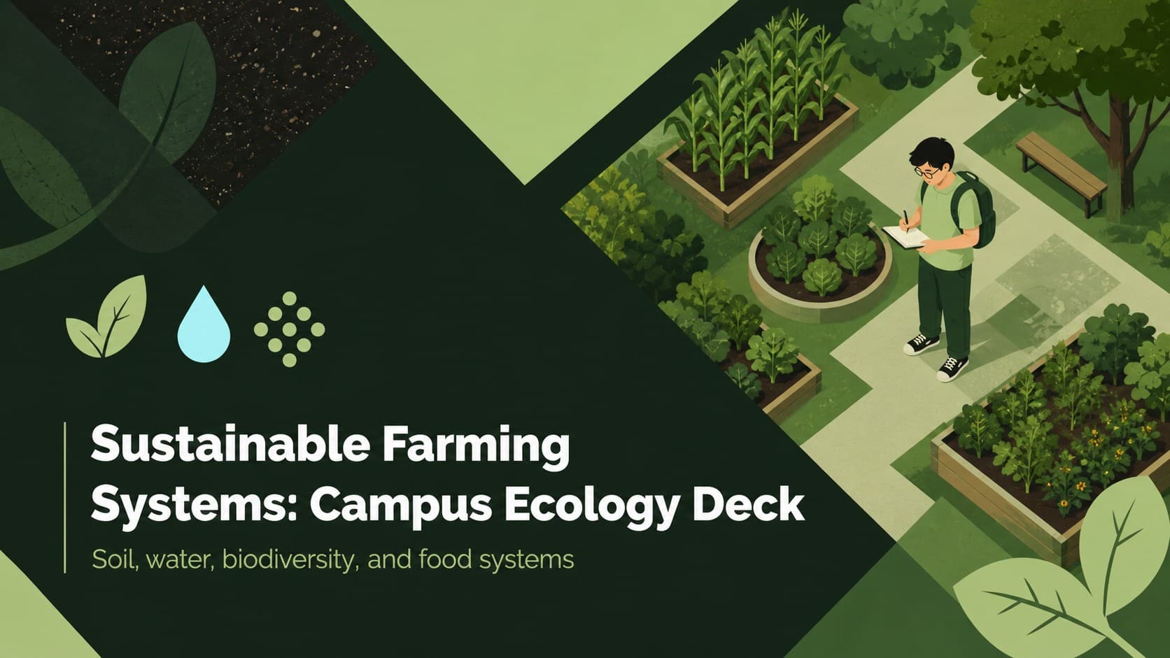 Sustainable Farming Systems: Campus Ecology Deck preview