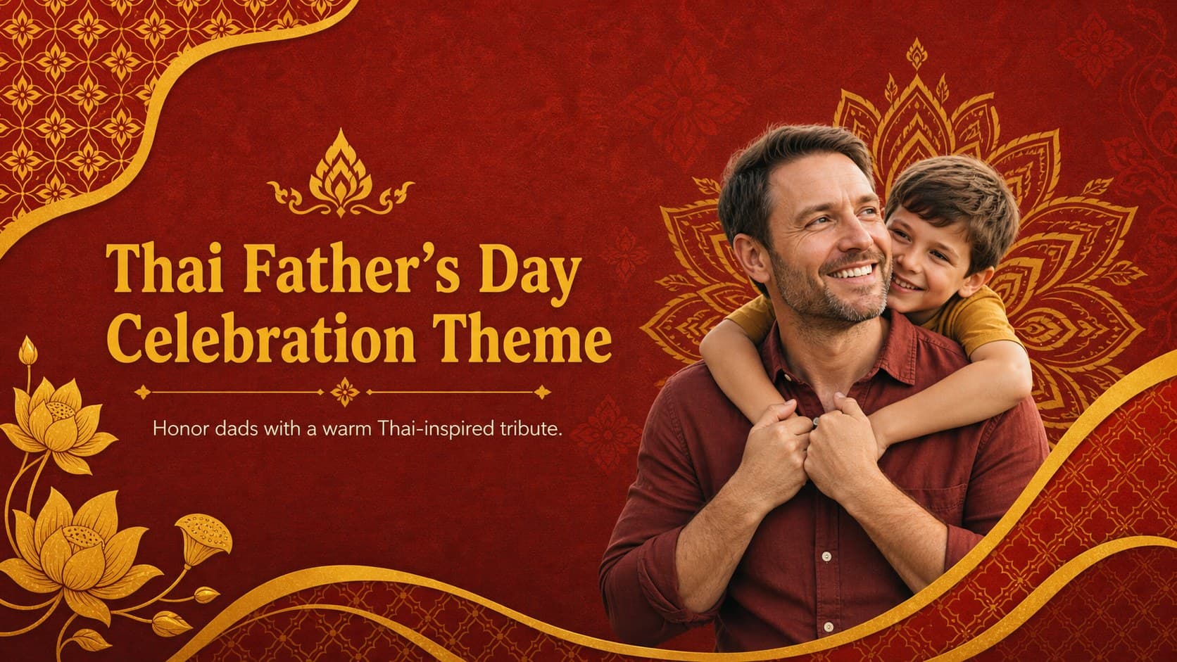 Thai Father's Day Celebration Theme preview
