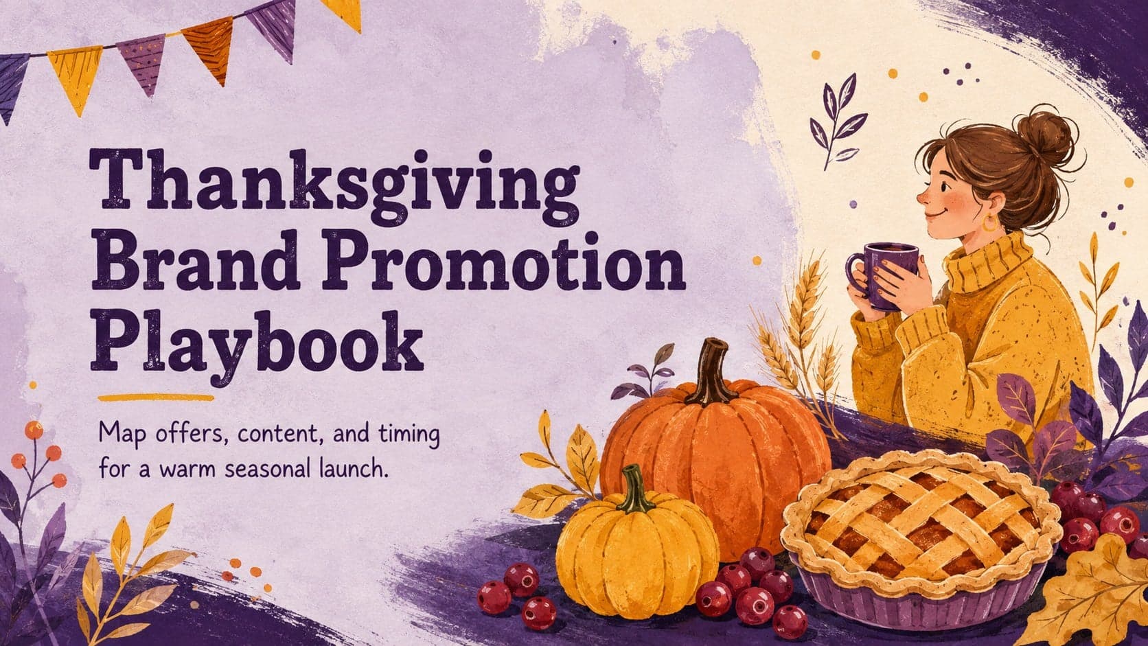 Thanksgiving Brand Promotion Playbook preview