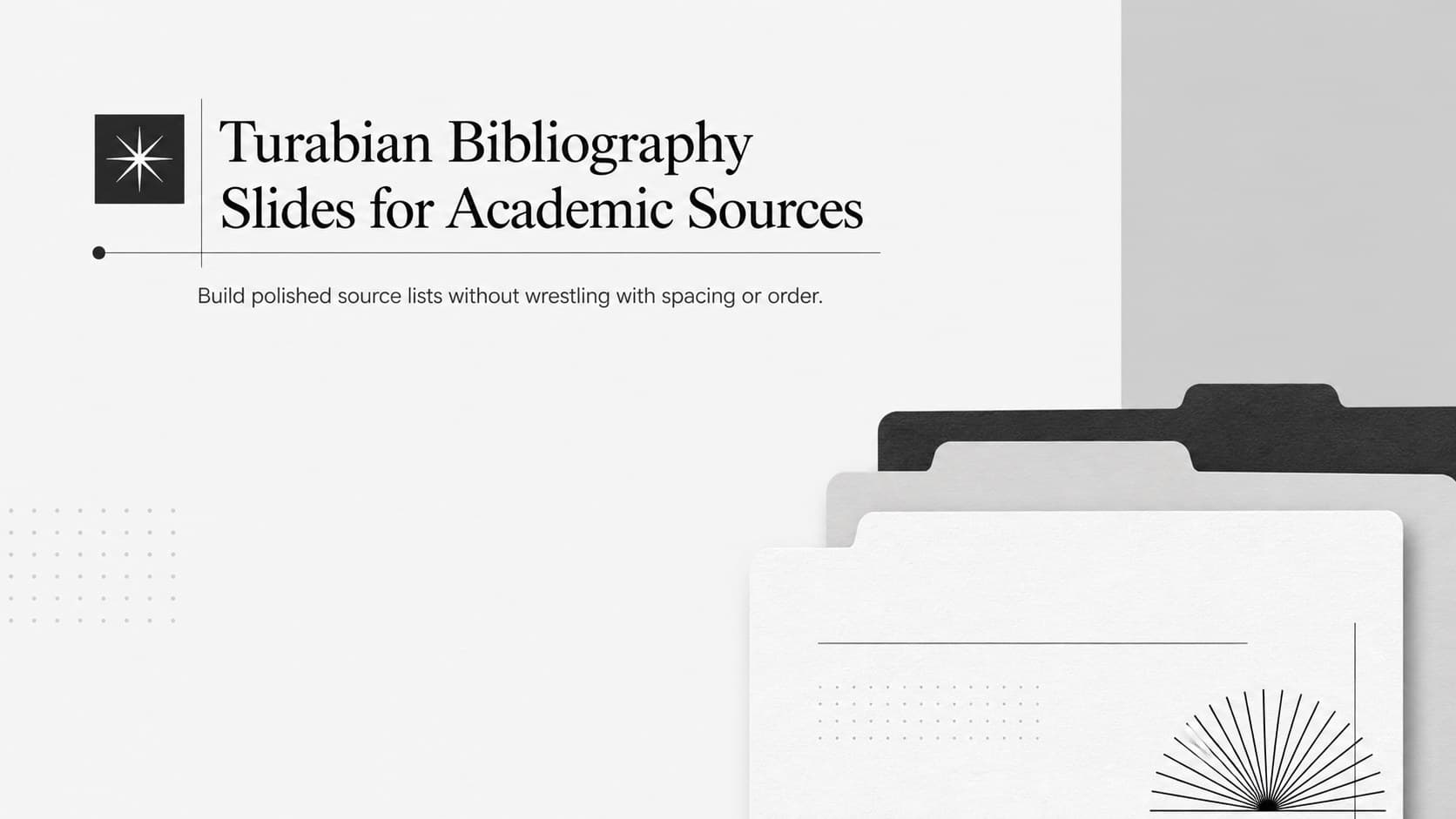 Turabian Bibliography Slides for Academic Sources preview