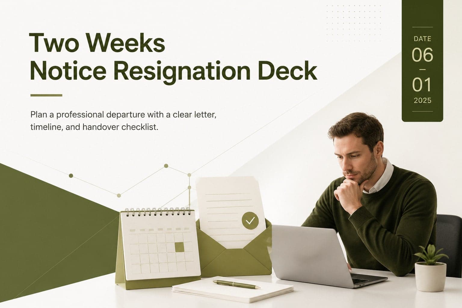 Two Weeks Notice Resignation Deck preview