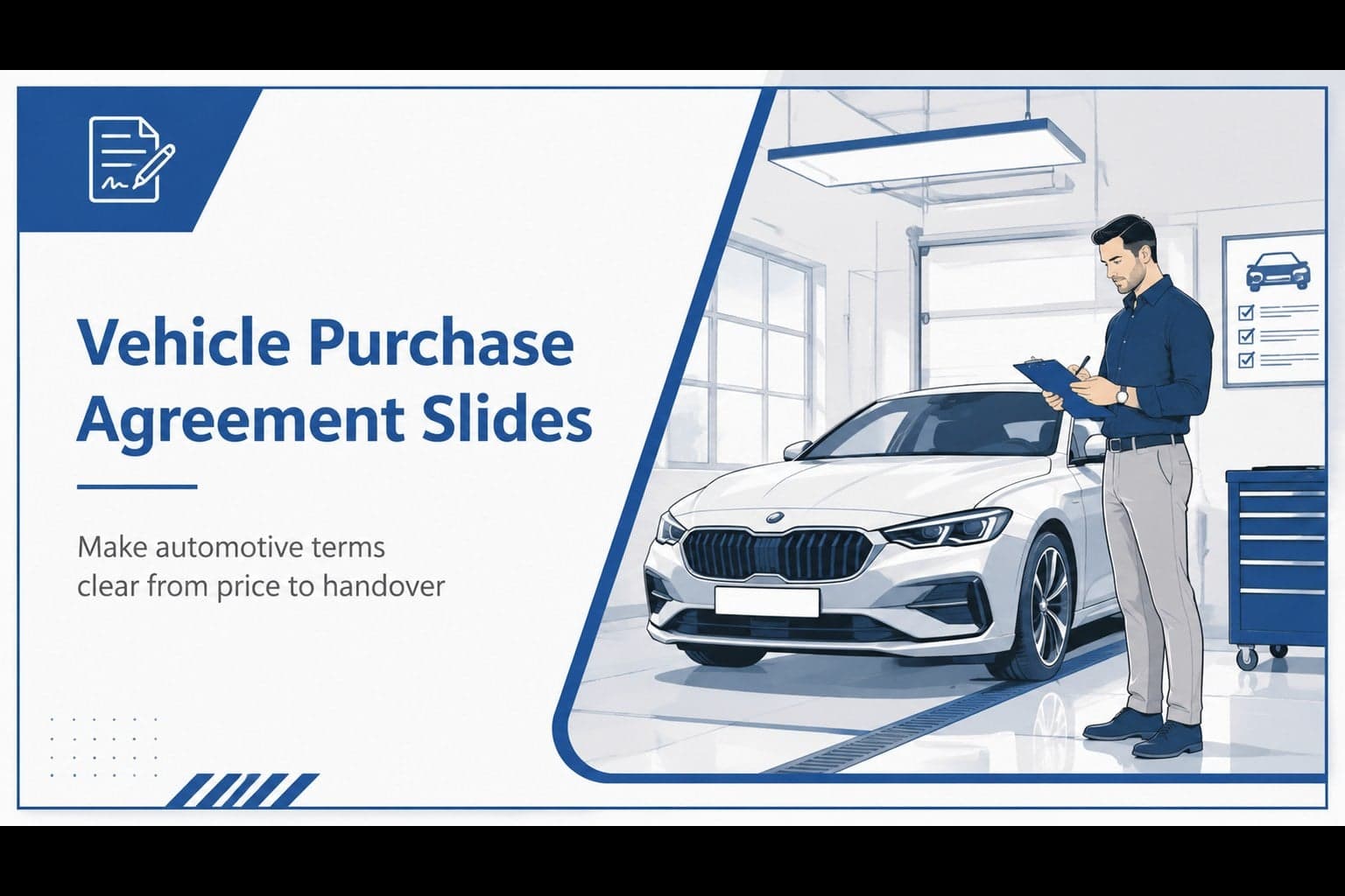 Vehicle Purchase Agreement Slides preview