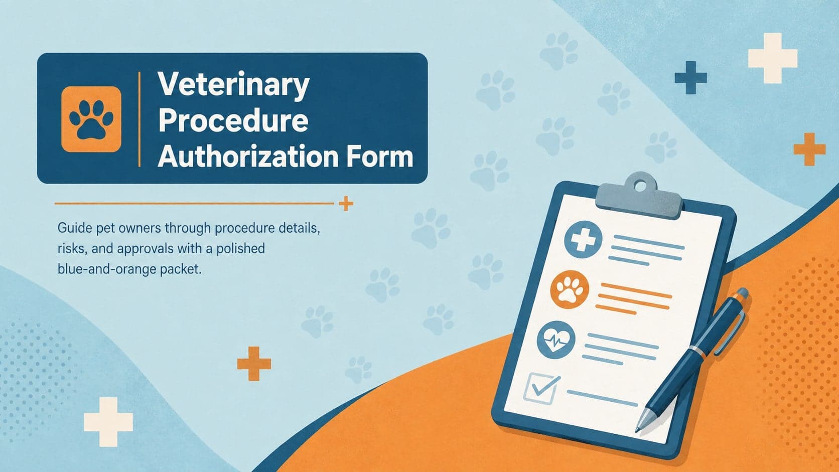 Veterinary Procedure Authorization Form preview