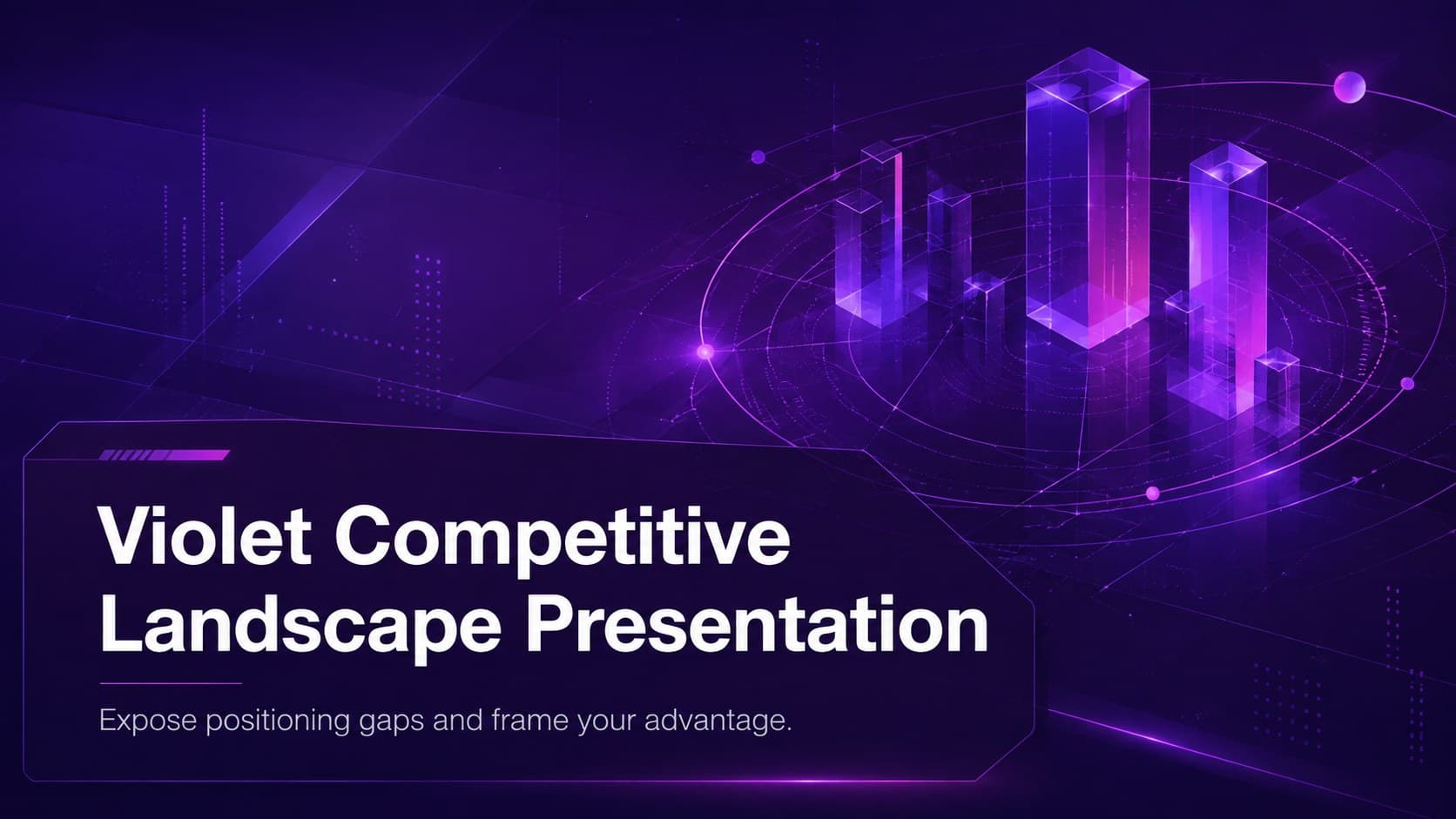 Violet Competitive Landscape Presentation preview