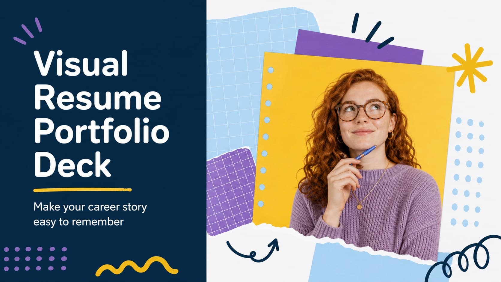 Visual Resume Portfolio Deck preview