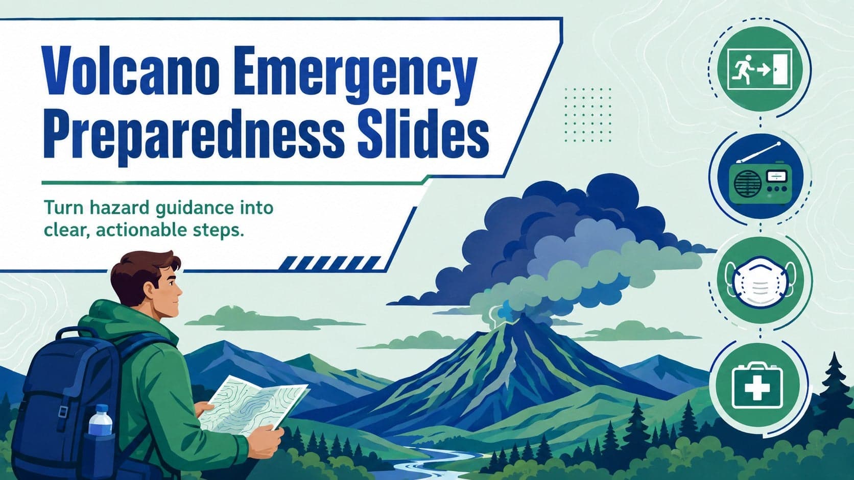 Volcano Emergency Preparedness Slides preview