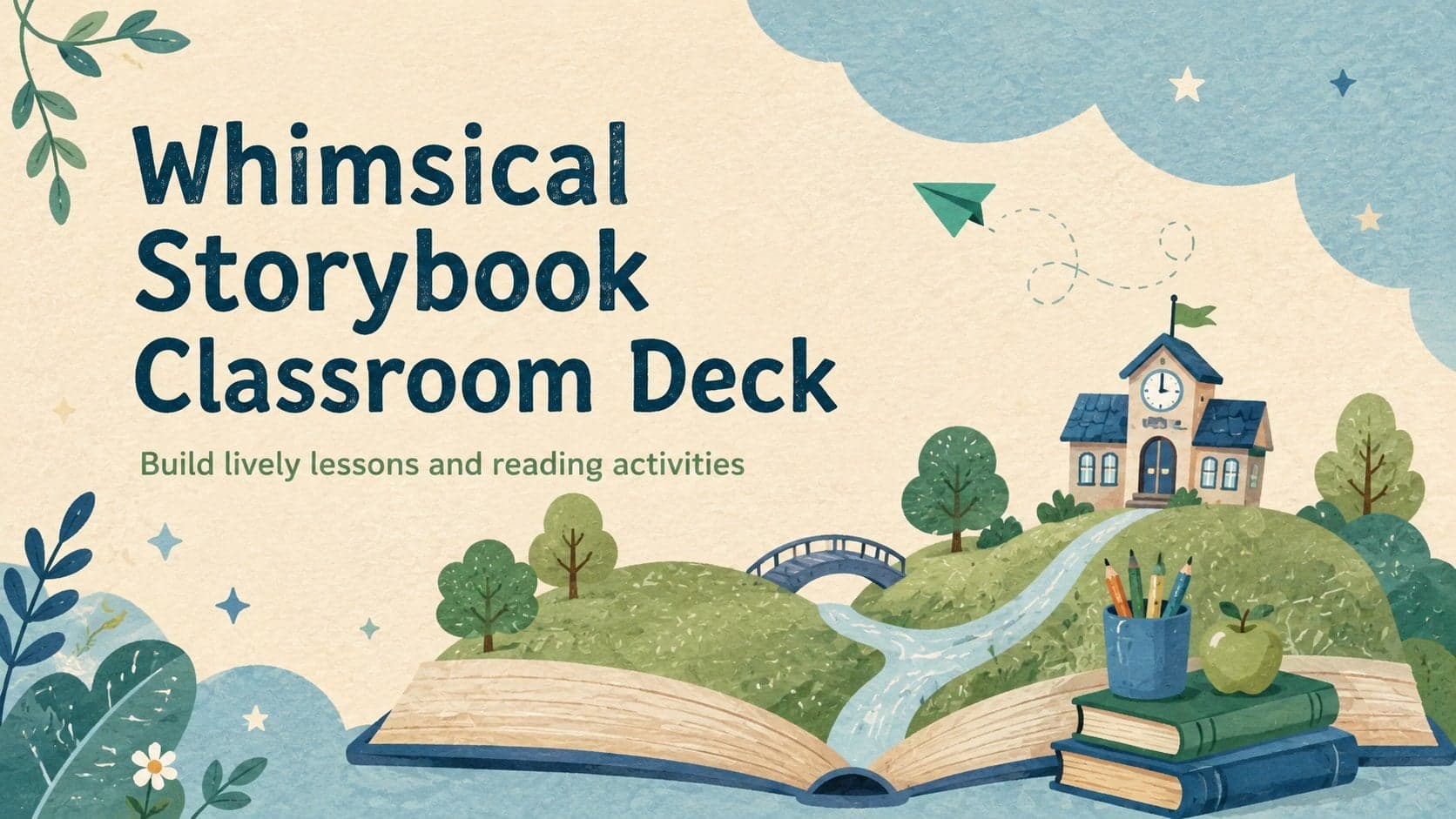 Whimsical Storybook Classroom Deck preview