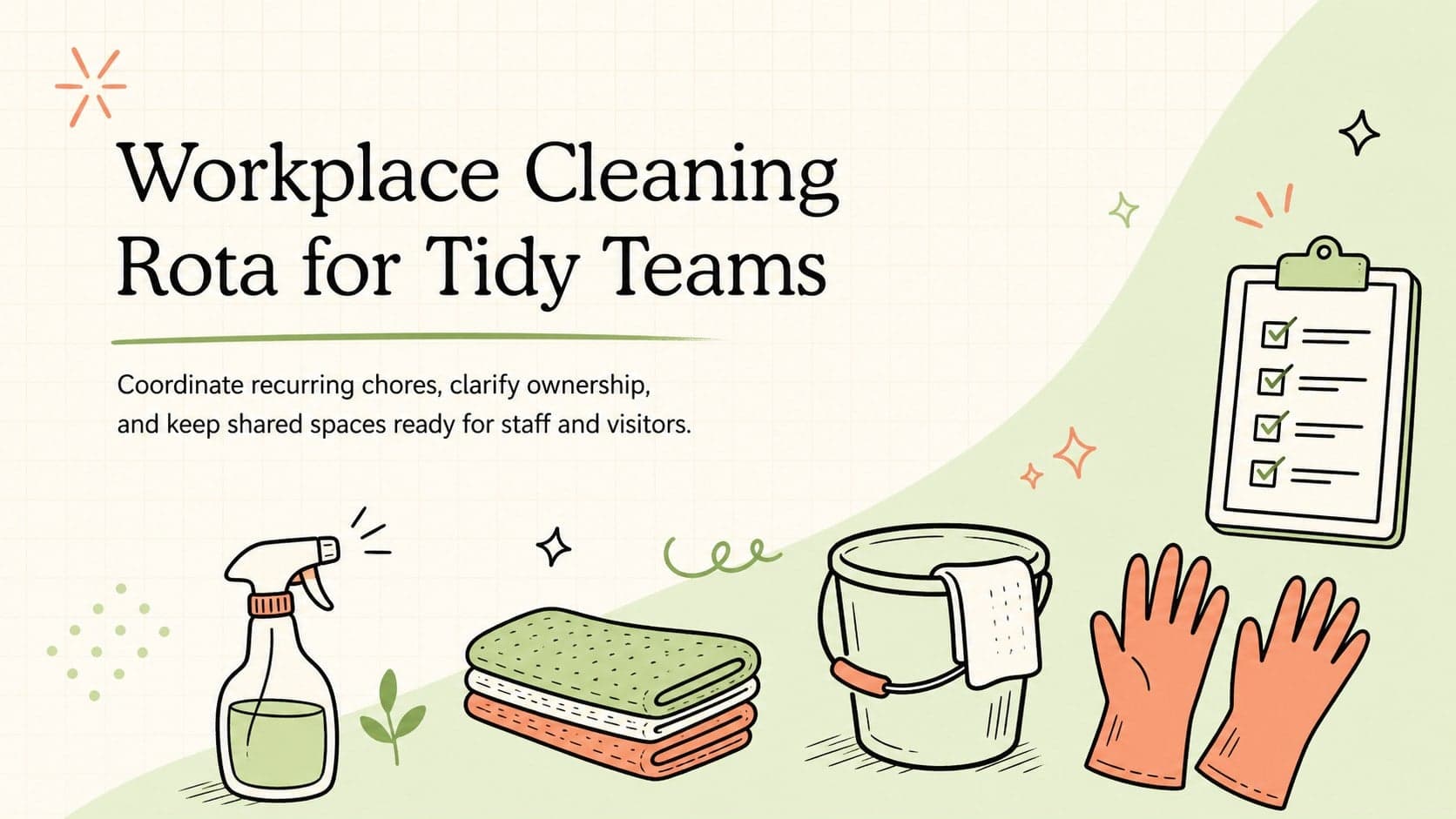 Workplace Cleaning Rota for Tidy Teams preview