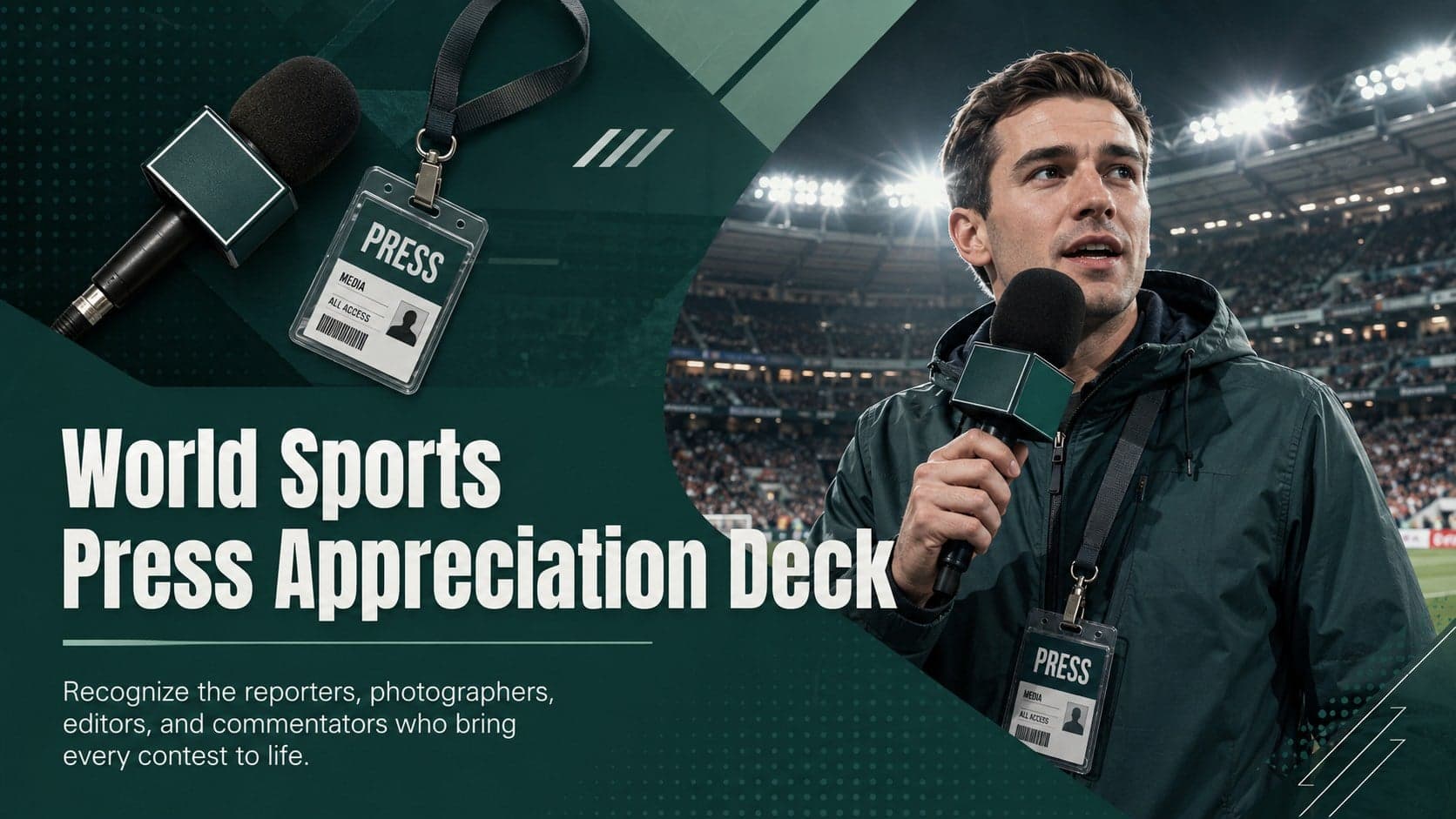 World Sports Press Appreciation Deck preview