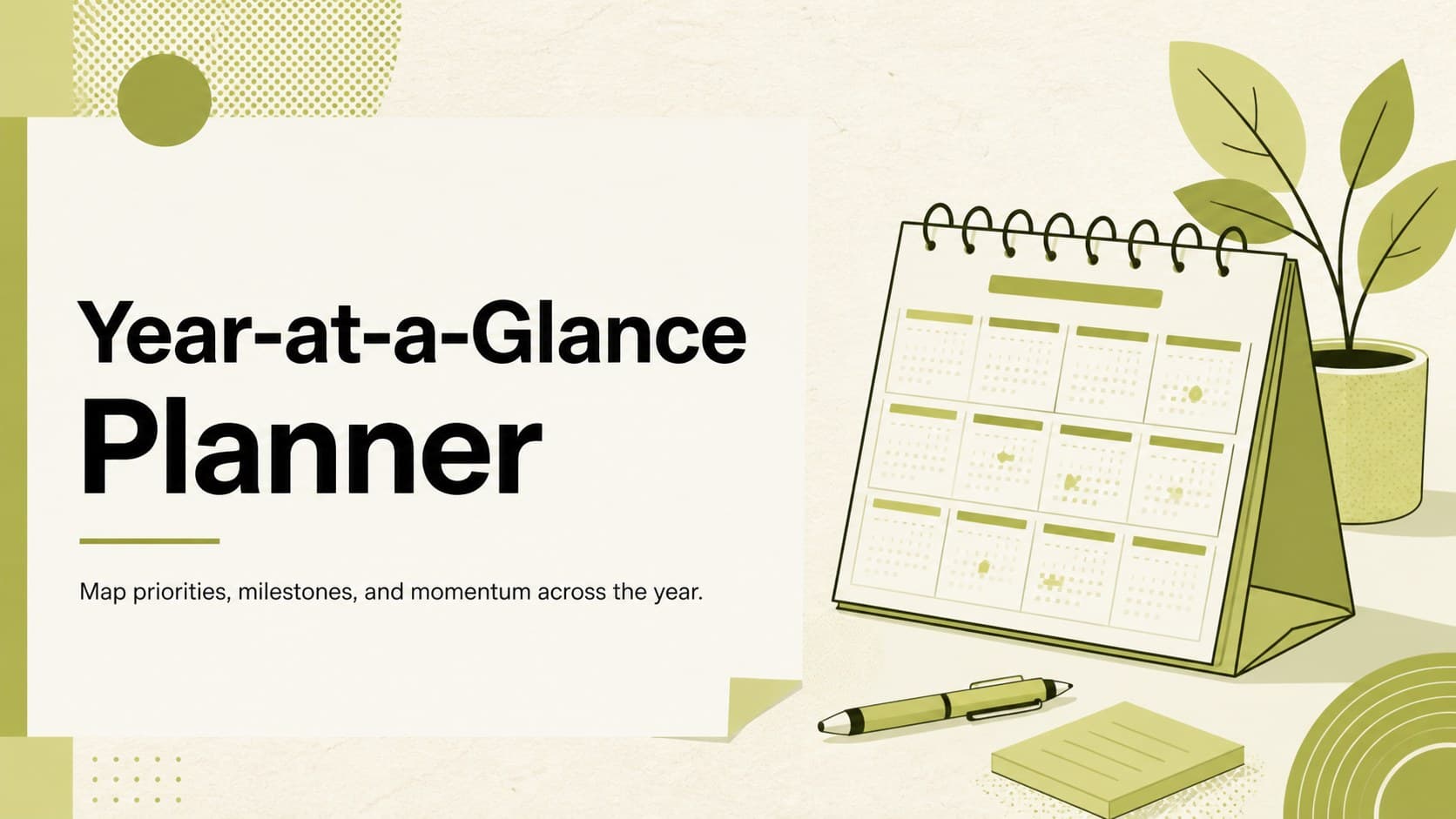 Year-at-a-Glance Planner preview