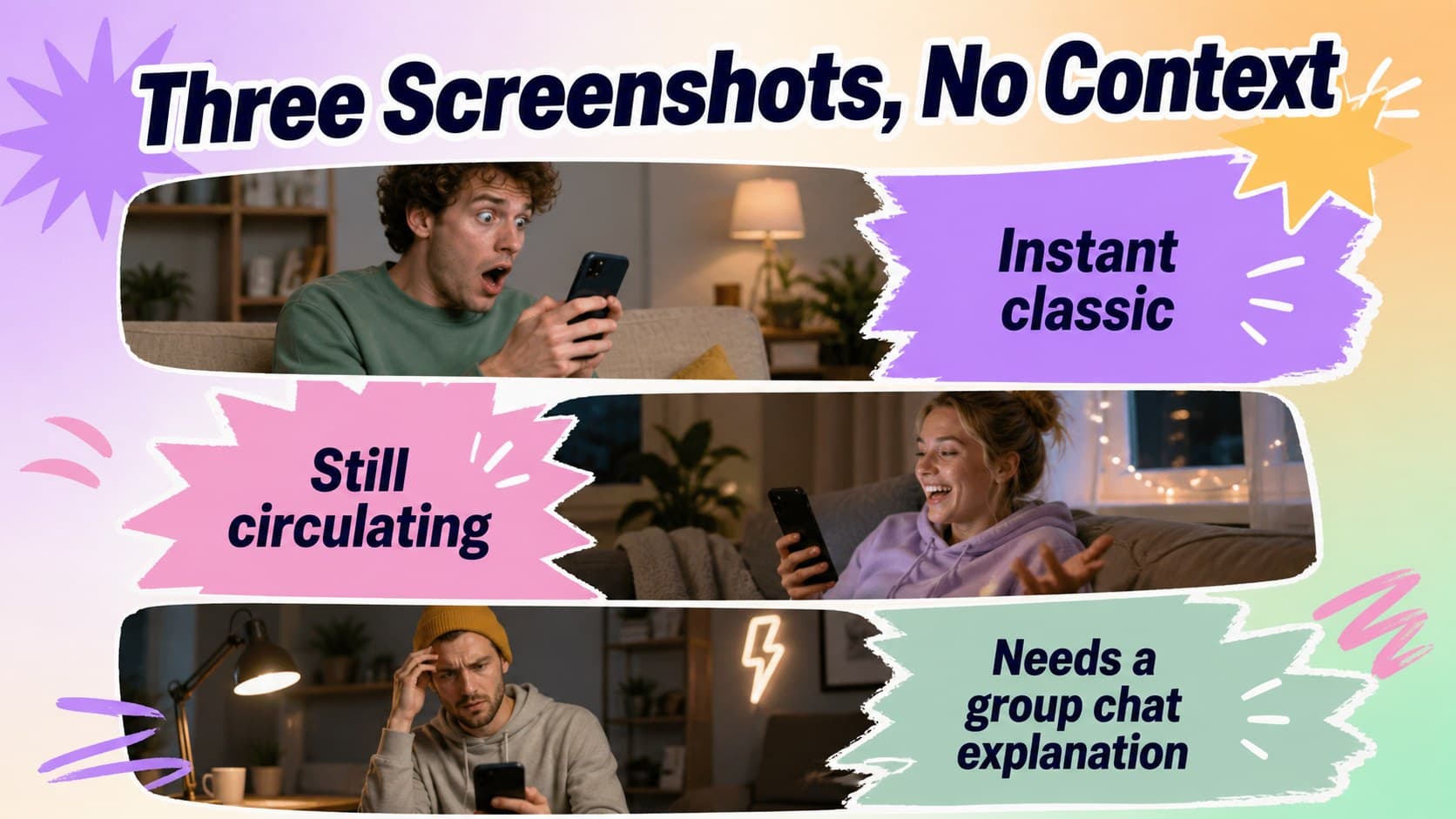 Top meme highlights slide with editable image placeholders and humorous captions.
