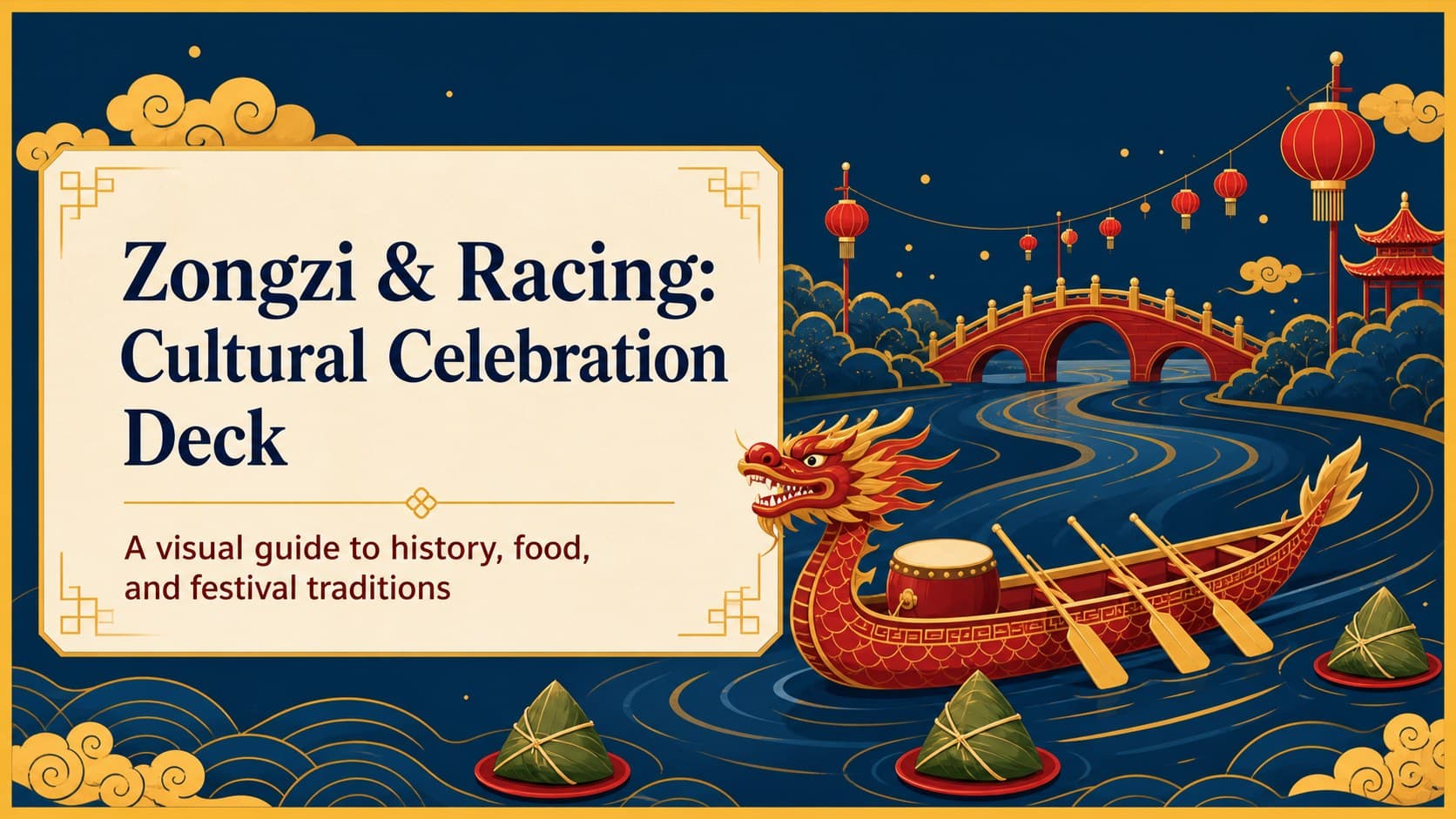 Zongzi & Racing: Cultural Celebration Deck preview